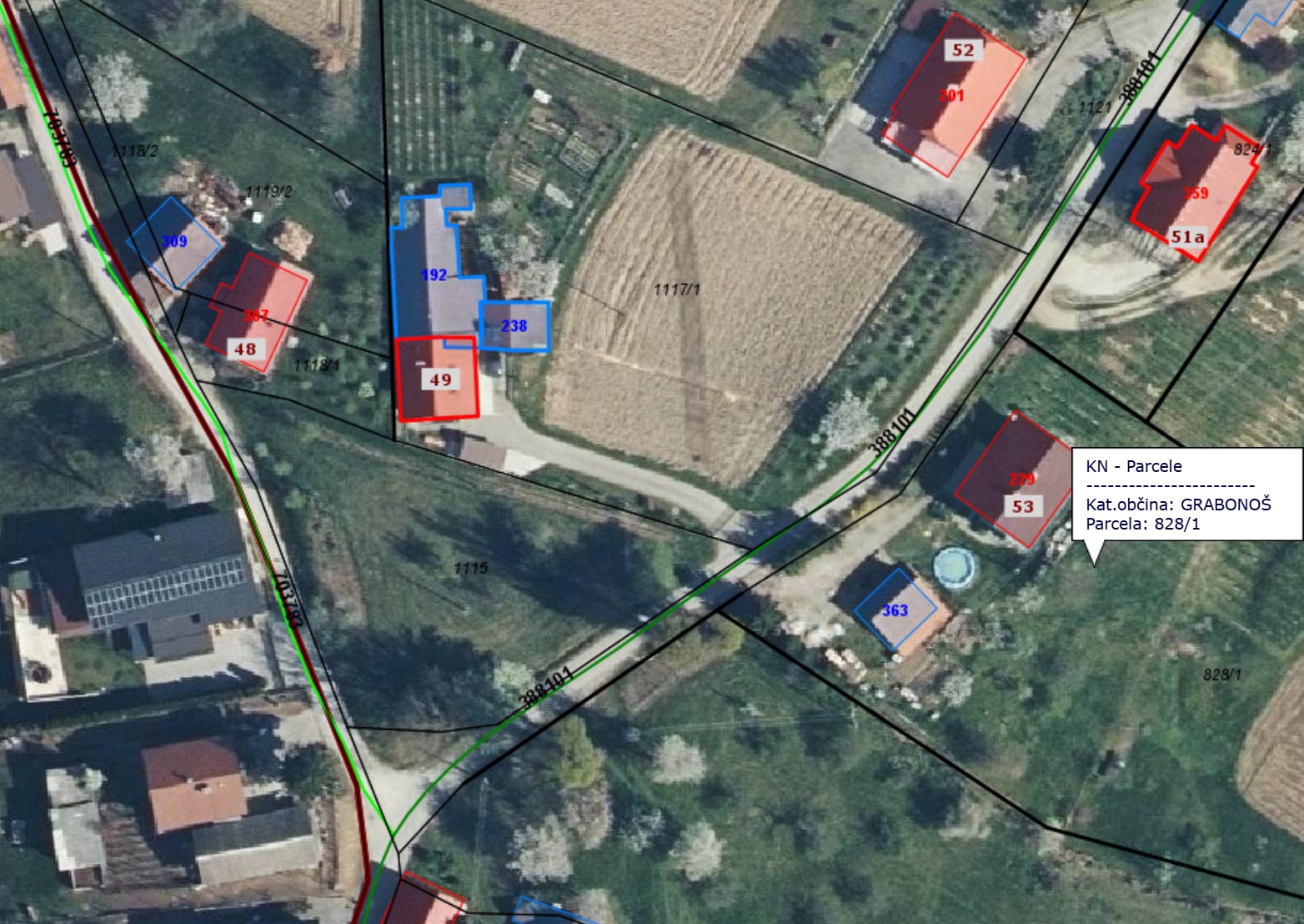 grabonoš zapora ceste